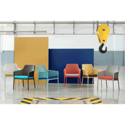 NET RELAX, лаунж-кресло (bianco/белый)