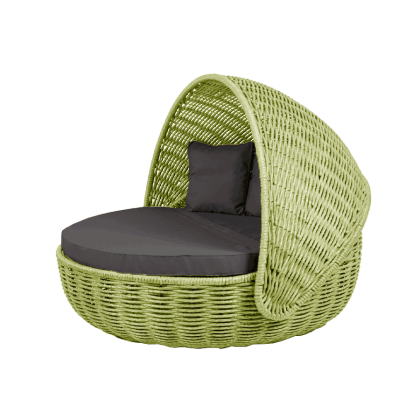 Беседка-кровать NestBed с откидным верхом DeckWOOD (салатовый)