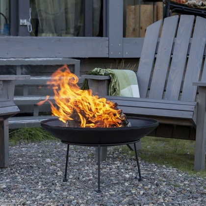 Чугунная чаша на металлической подставке PREMIUM C-серия (60)