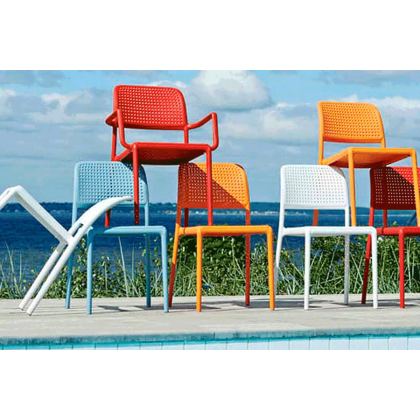 BORA BRISTOT, стул пластиковый (celeste/голубой)