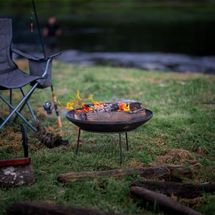 Чугунная чаша на металлической подставке PREMIUM C-серия (60)