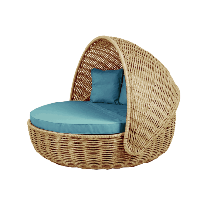 Беседка-кровать NestBed с откидным верхом DeckWOOD (песочный)