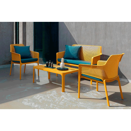 NET RELAX, лаунж-кресло (senape/горчица)