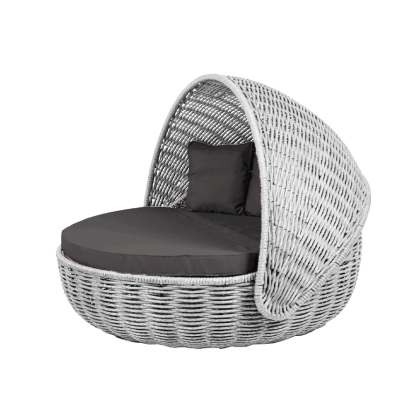 Беседка-кровать NestBed с откидным верхом DeckWOOD (белый)