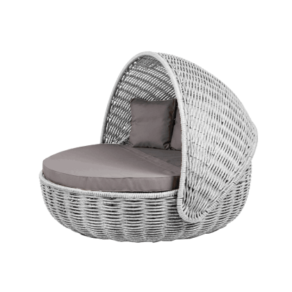 Беседка-кровать NestBed с откидным верхом DeckWOOD (белый)
