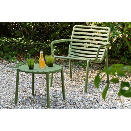 DOGA RELAX, лаунж-кресло пластиковое (agave/агава)