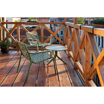 DOGA RELAX, лаунж-кресло пластиковое (agave/агава)