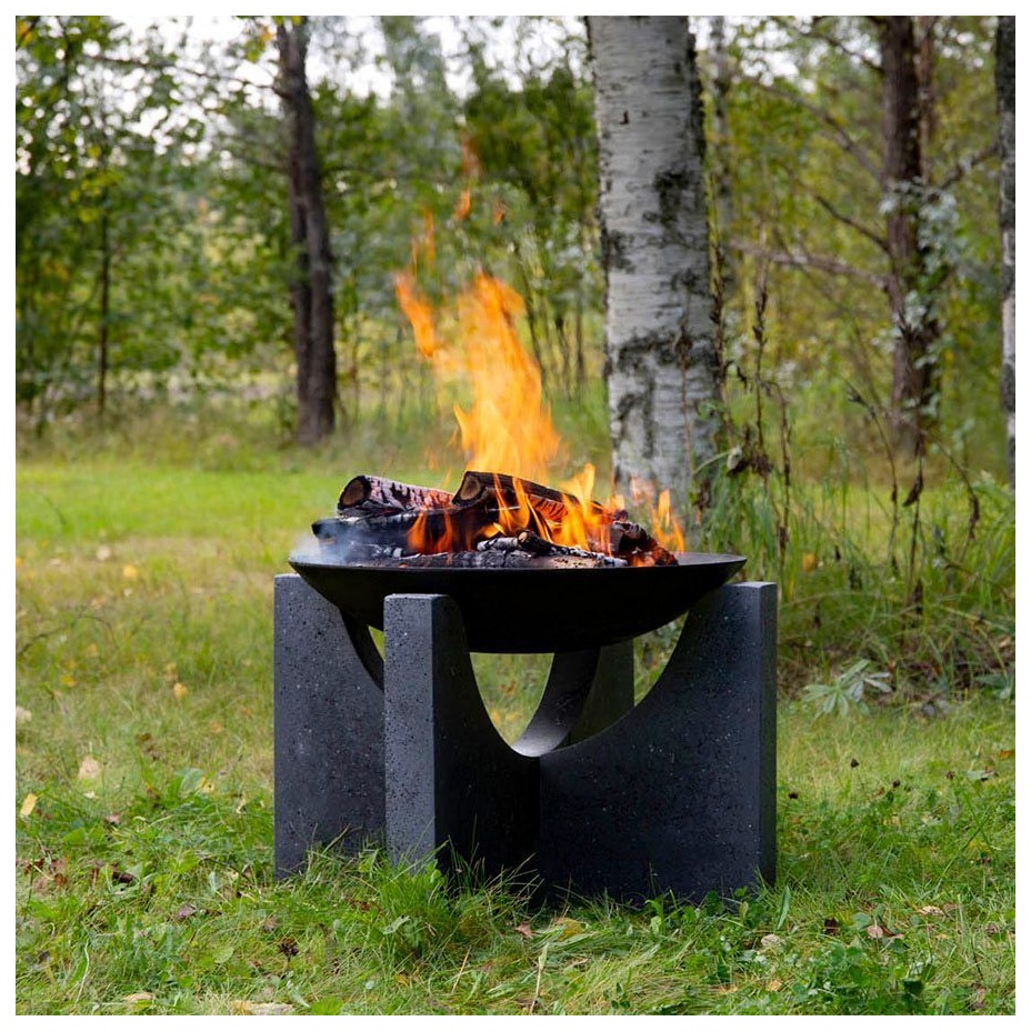 Чугунная чаша на бетонном основании PREMIUM S-серия (60)