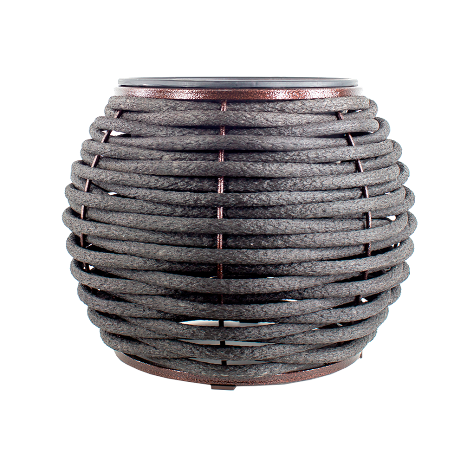 Вазон бочонок DeckWOOD 400х380 (черный)