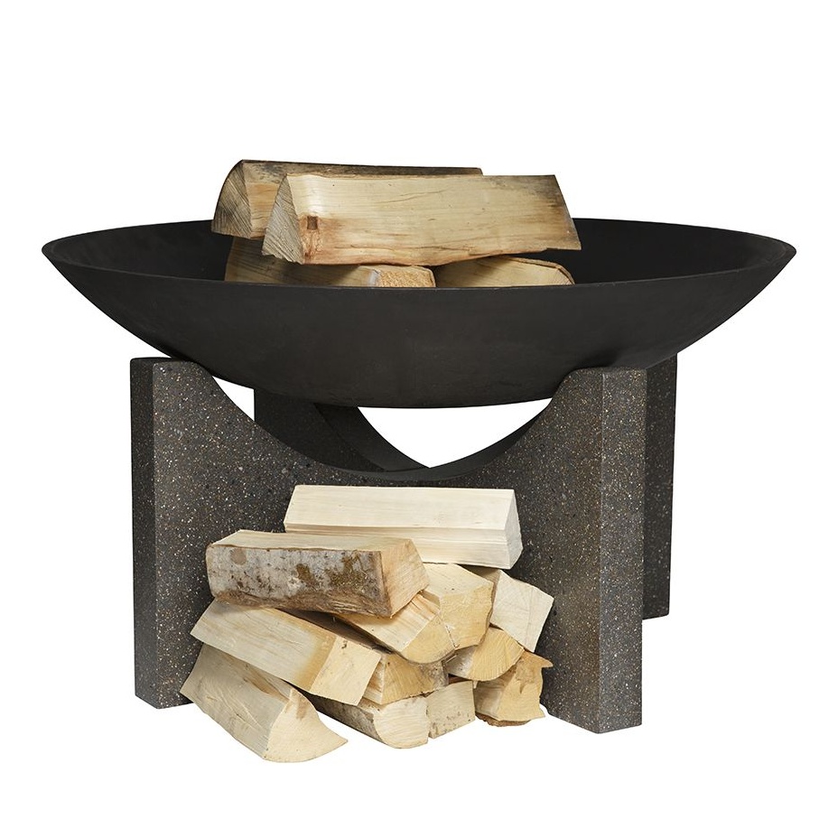 Чугунная чаша на бетонном основании PREMIUM S-серия (100)