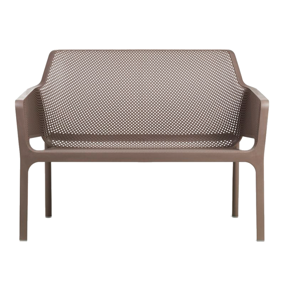 NET BENCH, скамья пластиковая (tortora/тортора)