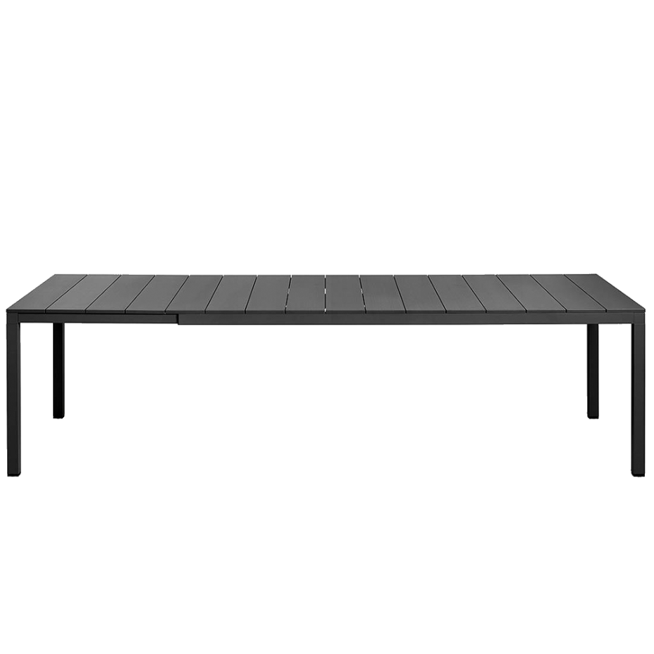 RIO ALU 210 EXTENSIBILE, стол металлический раздвижной 210 - 280 см (antracite/антрацит)