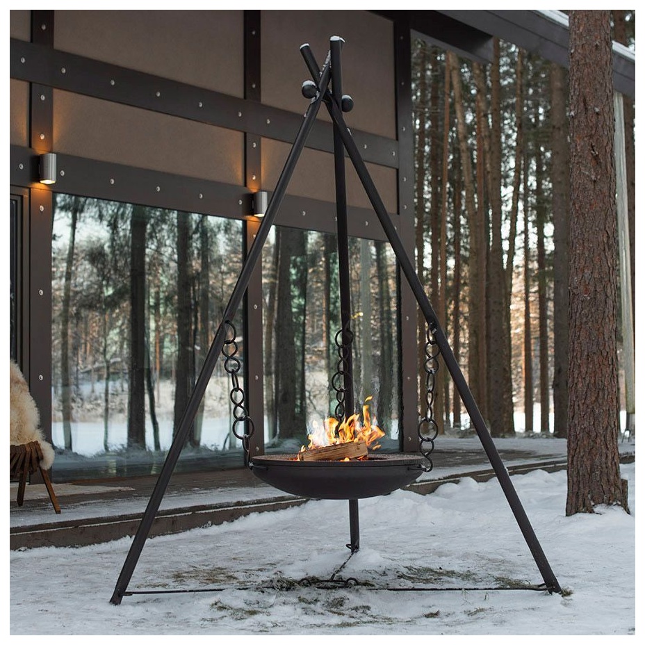 Чугунная чаша на треноге PREMIUM X-серия (100)