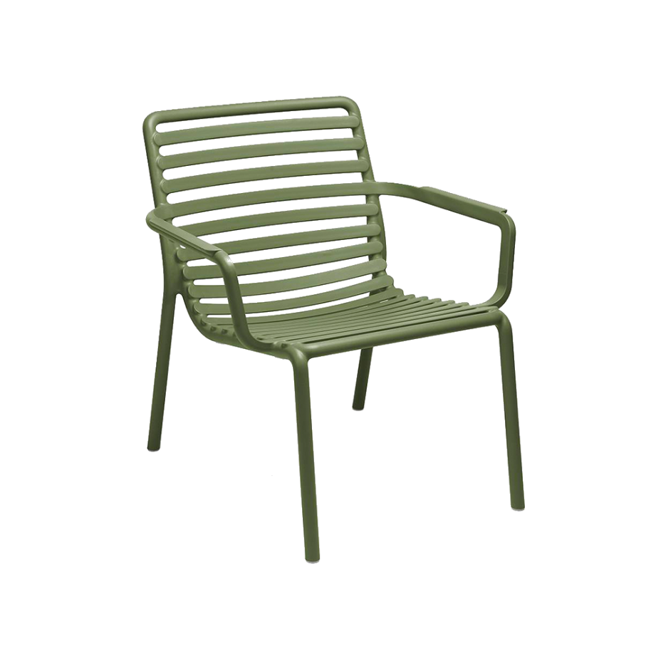 DOGA RELAX, лаунж-кресло пластиковое (agave/агава)