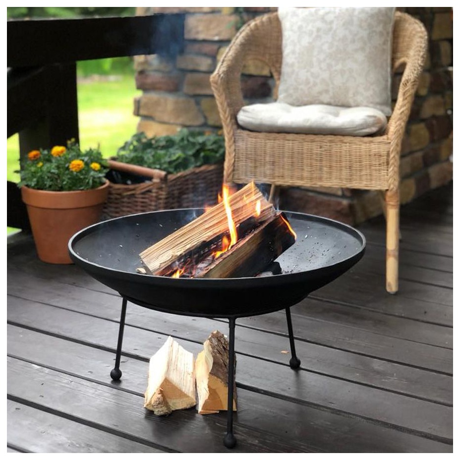 Чугунная чаша на металлической подставке PREMIUM C-серия (60)