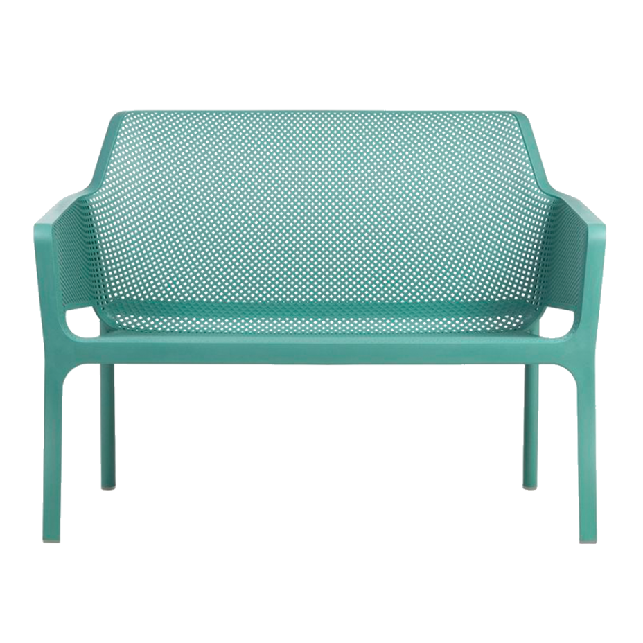 NET BENCH, скамья пластиковая (salice/ива)