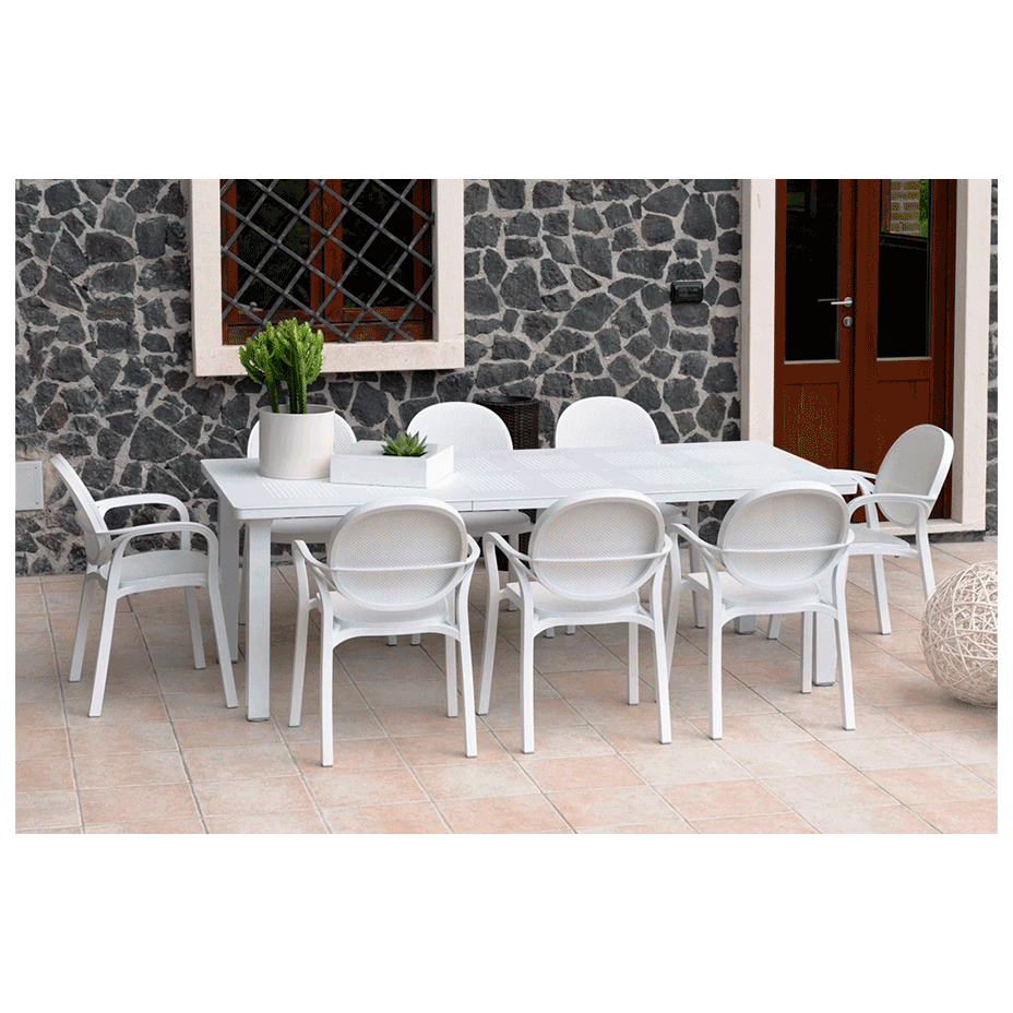 LEVANTE, стол раскладной (bianco/белый)