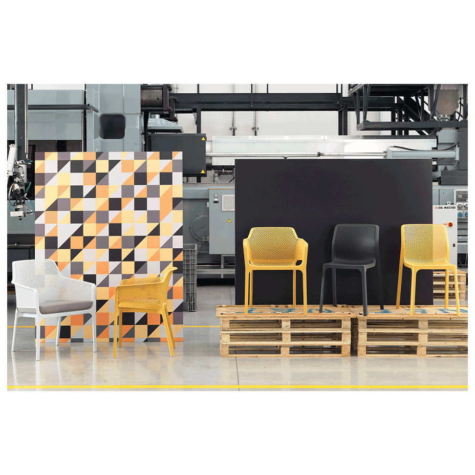 NET, кресло (senape/горчица)