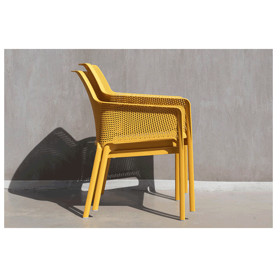 NET RELAX, лаунж-кресло (senape/горчица)