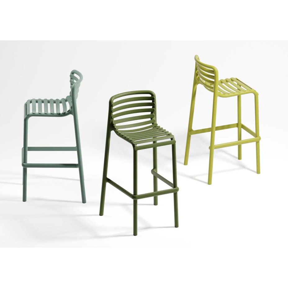 DOGA STOOL, стул барный пластиковый (agave/агава)