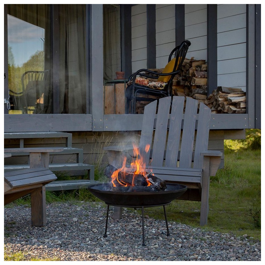 Чугунная чаша на металлической подставке PREMIUM C-серия (60)