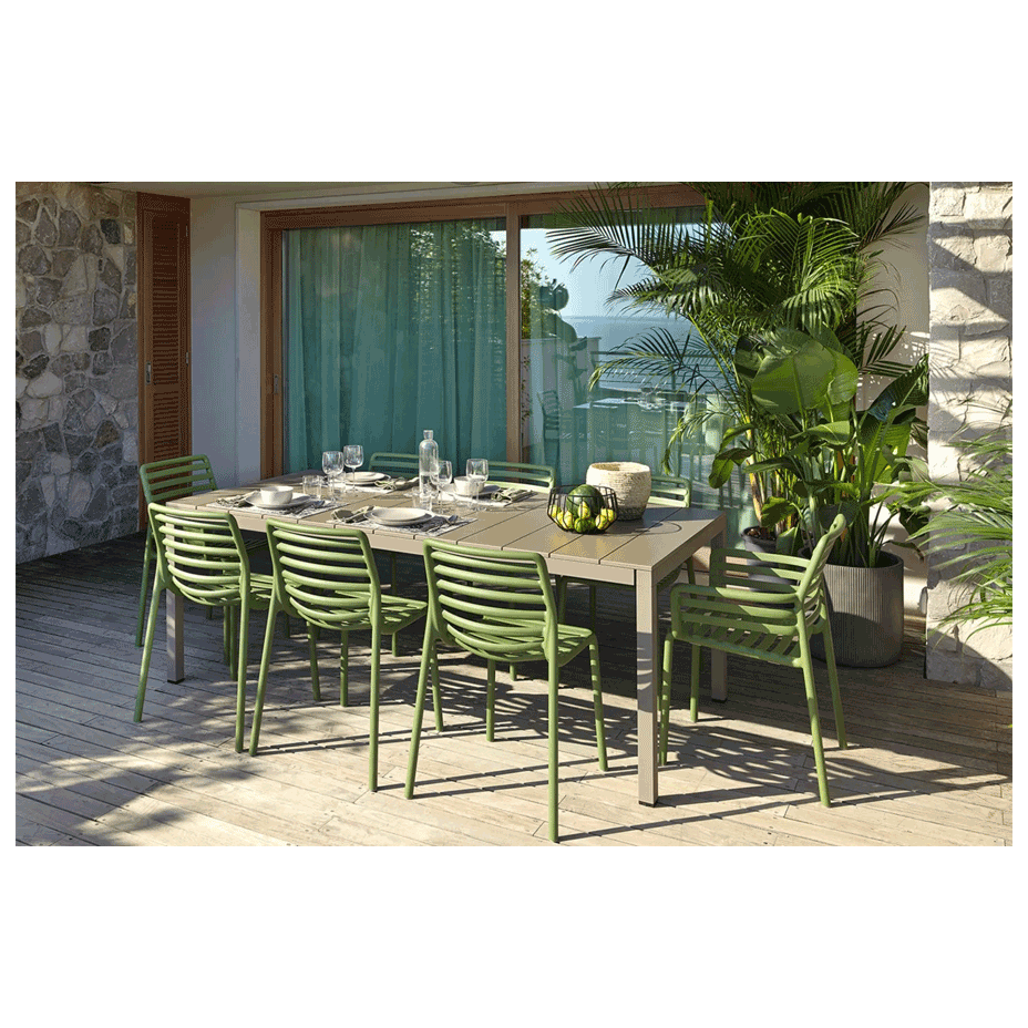 DOGA BRISTOT, стул пластиковый (agave/агава)