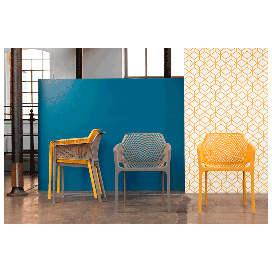 NET, кресло (senape/горчица)