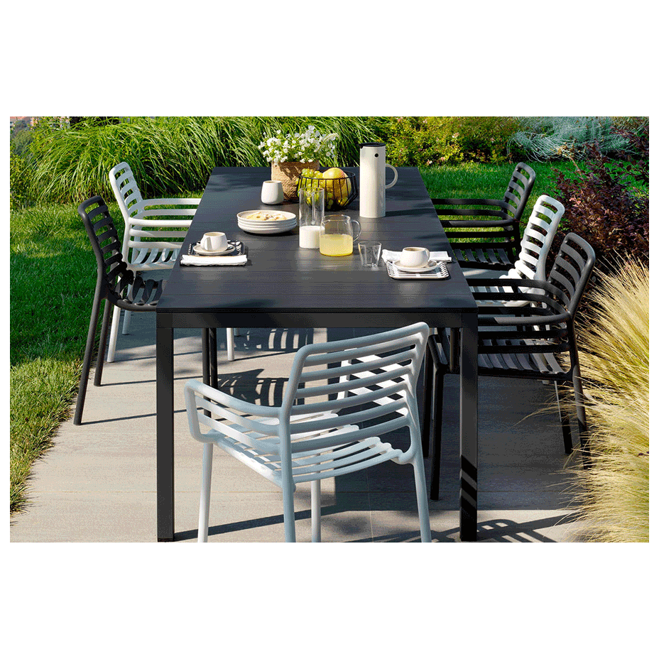 DOGA, кресло пластиковое (antracite/антрацит)