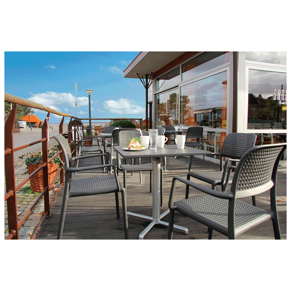 BORA, кресло пластиковое (antracite/антрацит)