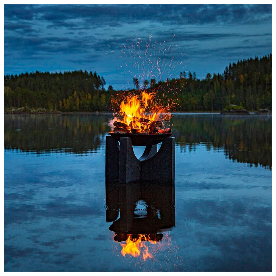 Чугунная чаша на бетонном основании PREMIUM S-серия (60)