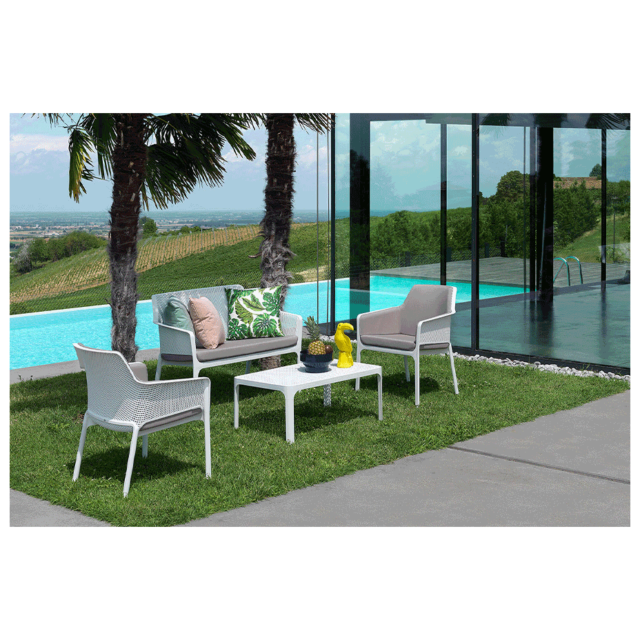 NET RELAX, лаунж-кресло (bianco/белый)