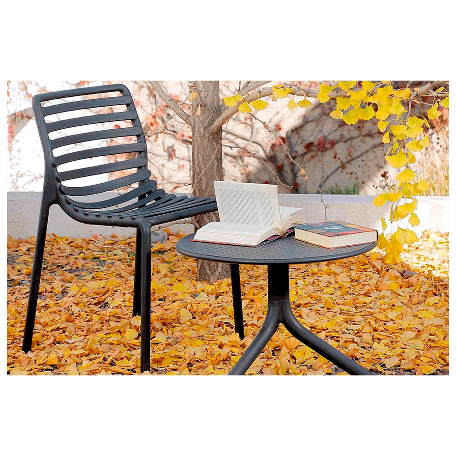 DOGA BRISTOT, стул пластиковый (antracite/антрацит)