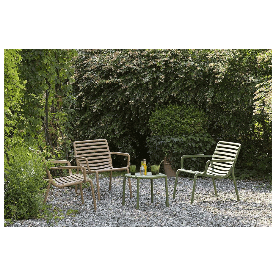 DOGA RELAX, лаунж-кресло пластиковое (cappuccino/капучино)