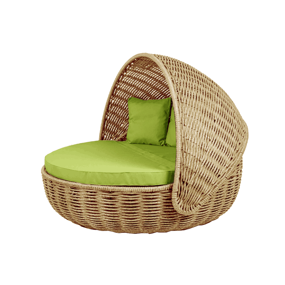Беседка-кровать NestBed с откидным верхом DeckWOOD (песочный)
