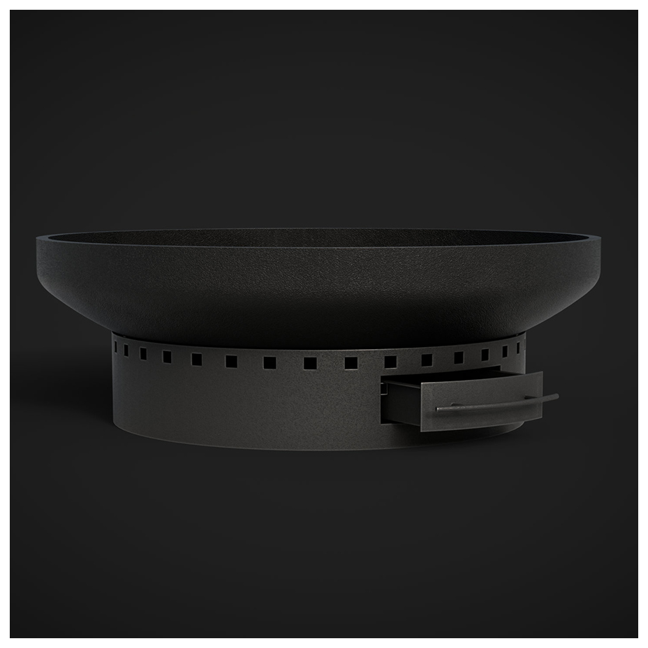 Чугунная чаша на металлическом основании PREMIUM D-серия (80Z)