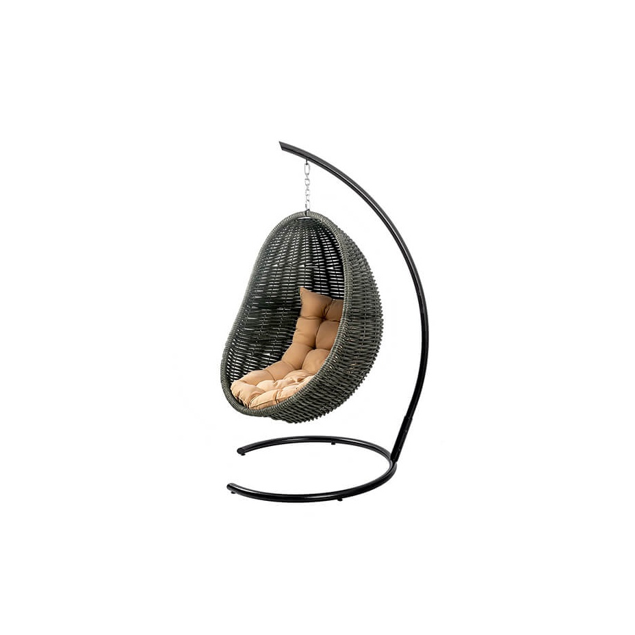 Кокон подвесной плетеный DeckWOOD (черный)