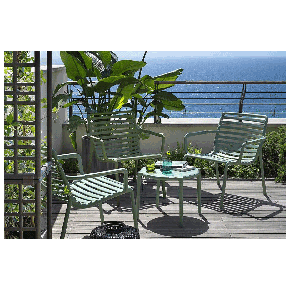 DOGA RELAX, лаунж-кресло пластиковое (menta/мятный)