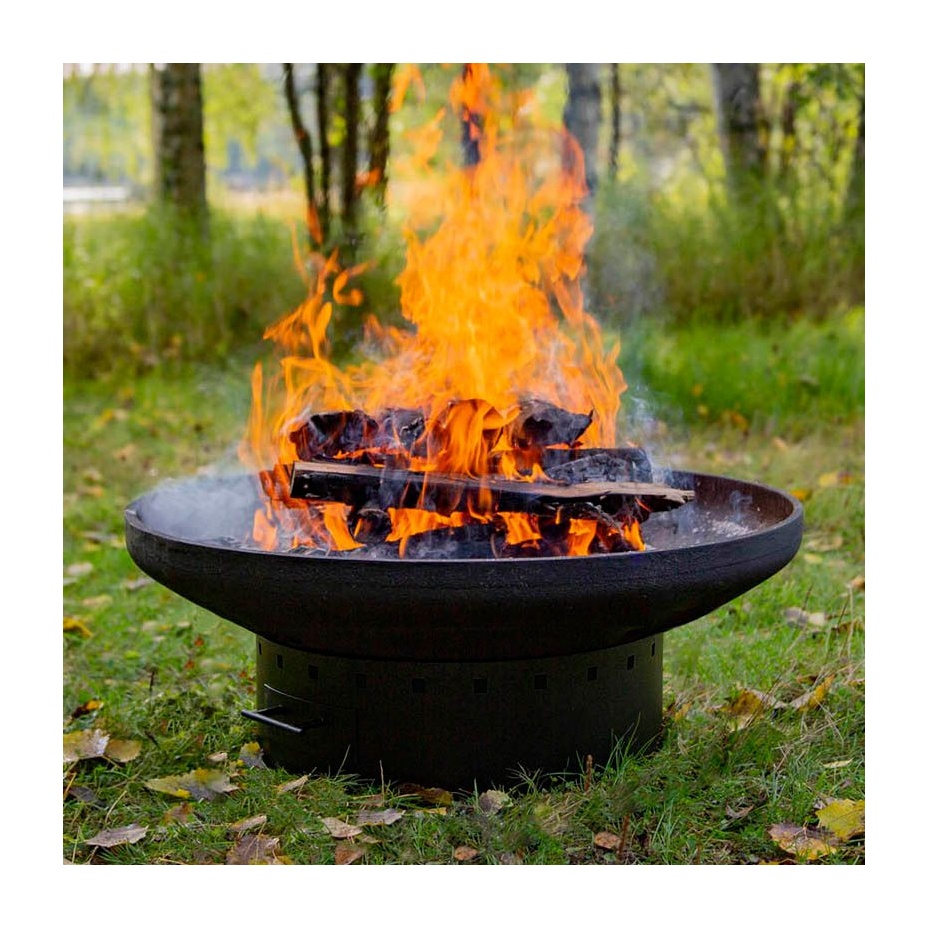 Чугунная чаша на металлическом основании PREMIUM D-серия (80Z)