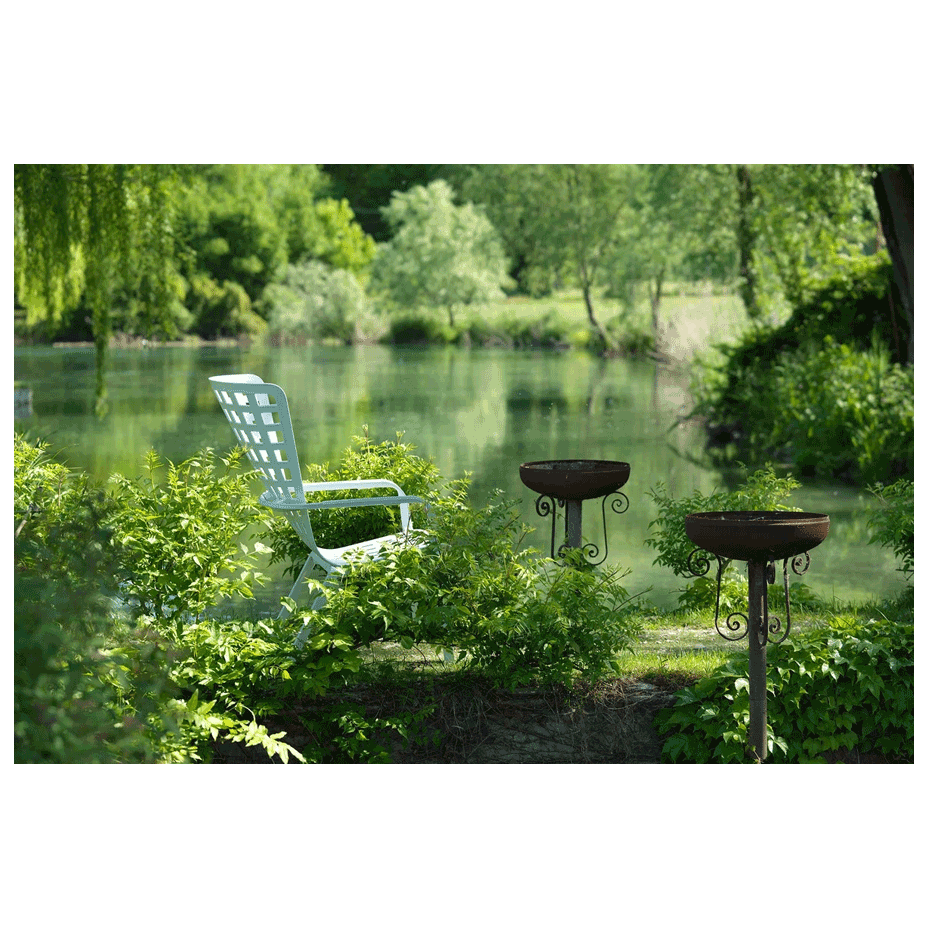 FOLIO, лаунж-кресло пластиковое (bianco/белый)