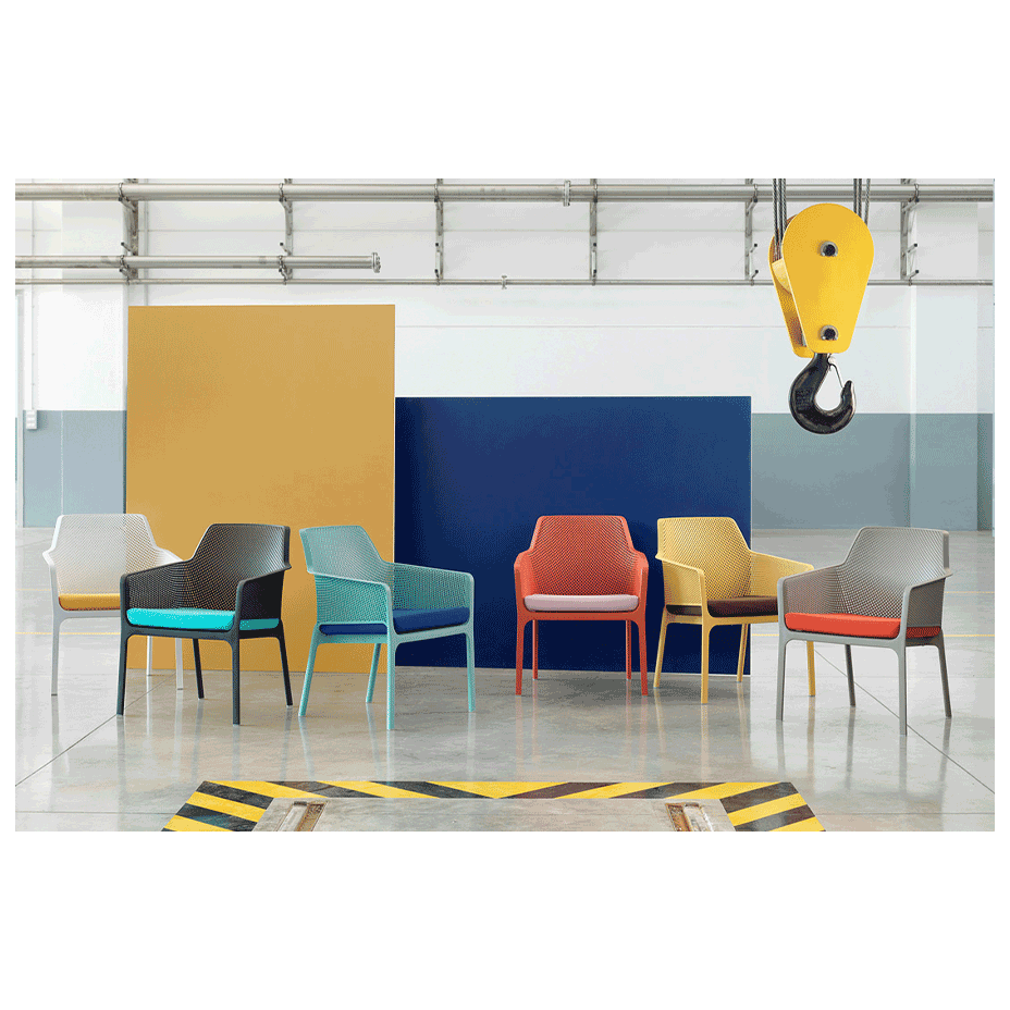 NET RELAX, лаунж-кресло (bianco/белый)