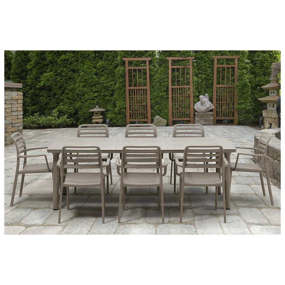 COSTA, кресло пластиковое (tortora/тортора)