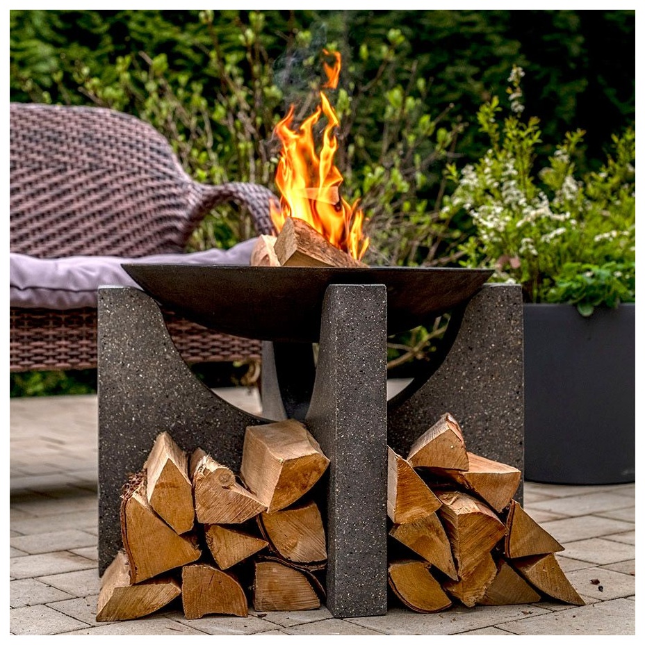 Чугунная чаша на бетонном основании PREMIUM S-серия (60)