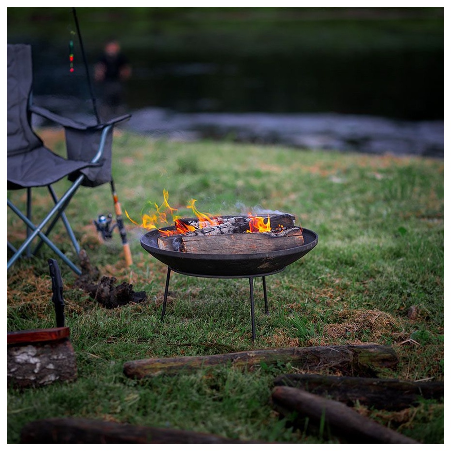 Чугунная чаша на металлической подставке PREMIUM C-серия (60)