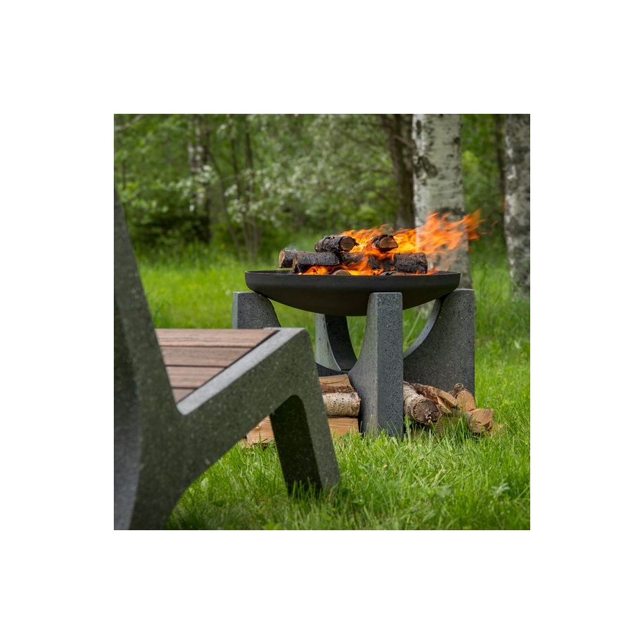 Чугунная чаша на бетонном основании PREMIUM S-серия (60)