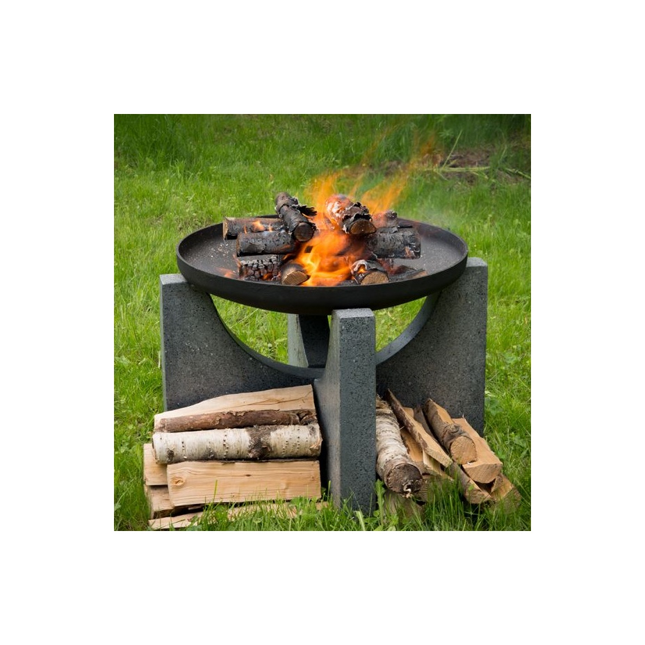 Чугунная чаша на бетонном основании PREMIUM S-серия (60)