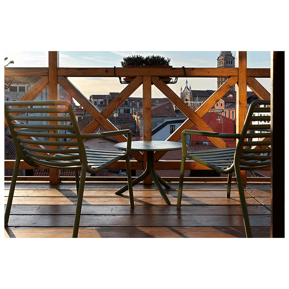 DOGA RELAX, лаунж-кресло пластиковое (agave/агава)