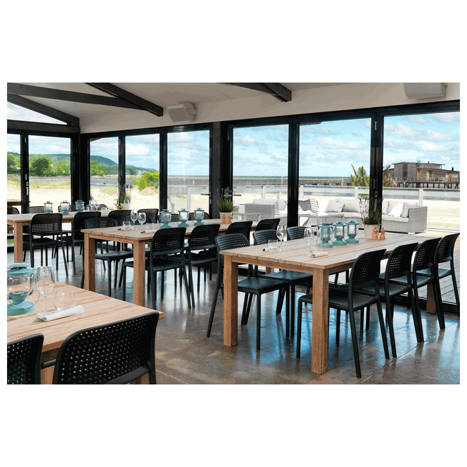 BORA BRISTOT, стул пластиковый (antracite/антрацит)