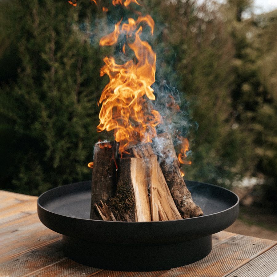 Чугунная чаша на металлическом основании PREMIUM D-серия