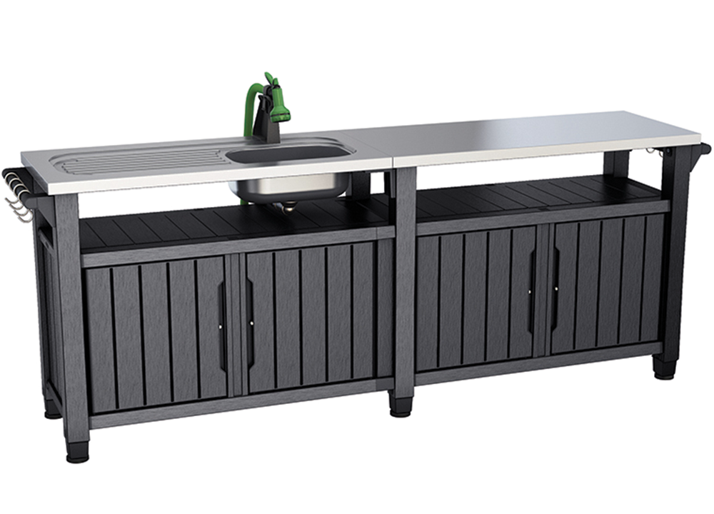 UNITY CHEF 415L, стол для барбекю (графит)