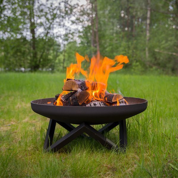 Чугунная чаша на N-образном основании PREMIUM N-серия